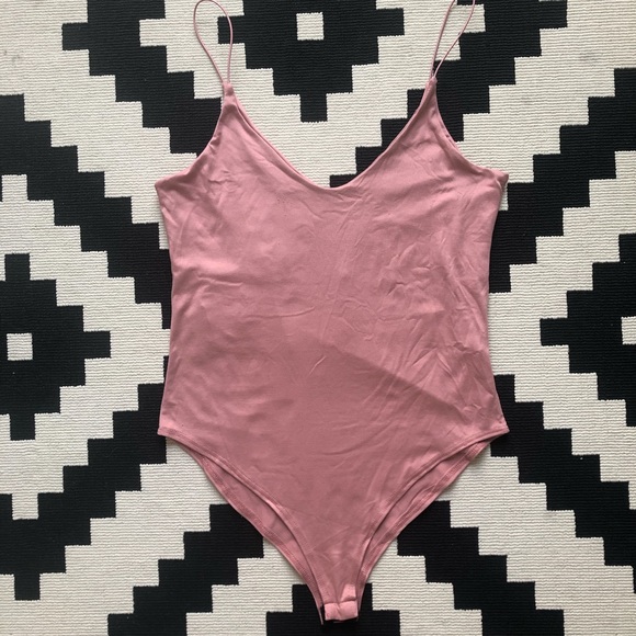 Dusty Rose Bodysuit - Picture 1 of 3